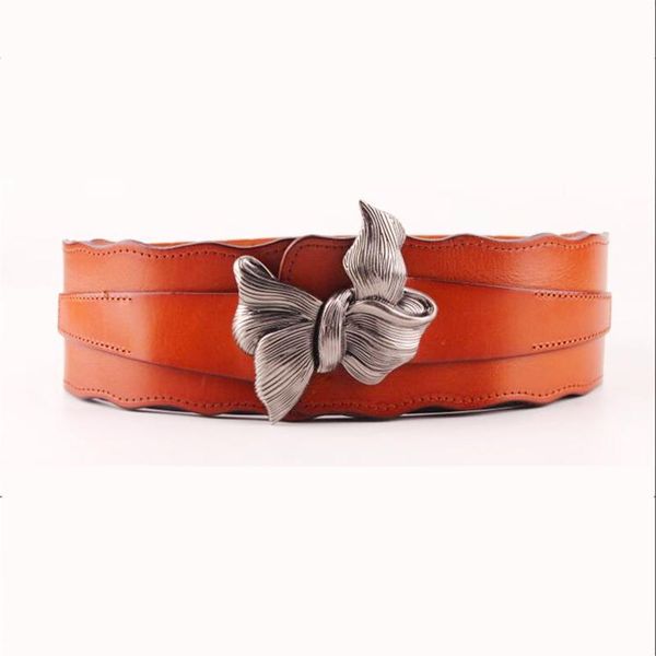 belts 2021 european and american leather belt for women retrogirdle bow-knot decoration wild design, Black;brown
belts 2021 european and american leather belt for women retrogirdle bow-knot decoration wild design, Black;brown