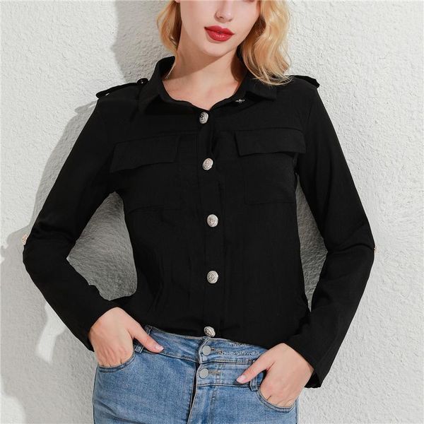 women's blouses & shirts women solid color basic blouse turn-down collar long sleeve elegant office lady chiffon plus size, White
women's blouses & shirts women solid color basic blouse turn-down collar long sleeve elegant office lady chiffon plus size, White