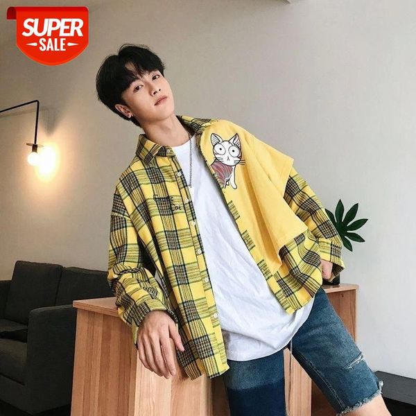 harajuku streetwear blouse men clothes Cartoon Patchwork Shirt Men Long Sleeve Shirt man Fashions Blouse boy Long Sleeve #FY13, White;black
harajuku streetwear blouse men clothes Cartoon Patchwork Shirt Men Long Sleeve Shirt man Fashions Blouse boy Long Sleeve #FY13, White;black
