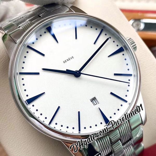 42mm traditionnelle a21j automatic mens watch white dial blue stick markers stainless steel bracelet sports watches 6 styles puretime01 e135, Slivery;brown
42mm traditionnelle a21j automatic mens watch white dial blue stick markers stainless steel bracelet sports watches 6 styles puretime01 e135, Slivery;brown