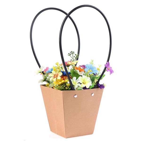 gift wrap portable flower box waterproof paper handy bag kraft handbag wedding rose party packaging for candy cake birthday
gift wrap portable flower box waterproof paper handy bag kraft handbag wedding rose party packaging for candy cake birthday