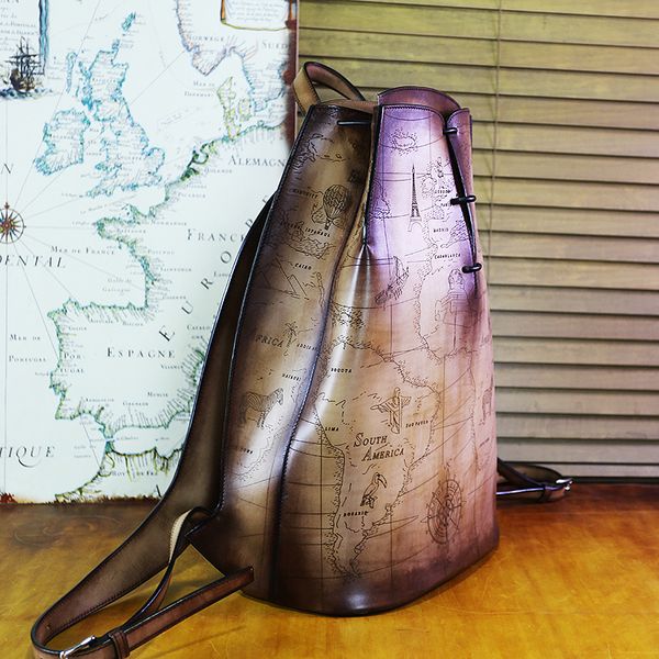 handmade leather backpack large male computer bag big with compartment retro weekender bagstravel man
handmade leather backpack large male computer bag big with compartment retro weekender bagstravel man