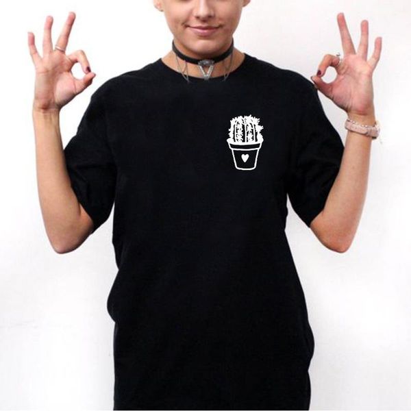 women's t-shirt cute cactus pocket graphic tee shirt femme black white o-neck short sleeve t shirts for women casual loose tshirt
women's t-shirt cute cactus pocket graphic tee shirt femme black white o-neck short sleeve t shirts for women casual loose tshirt