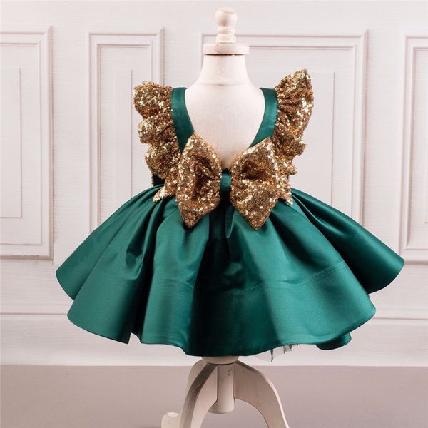 1-6t kids baby girl formal dress elegant sequin ruffles party pageant princess tutu dress cute lovely vestido infantil, White
1-6t kids baby girl formal dress elegant sequin ruffles party pageant princess tutu dress cute lovely vestido infantil, White