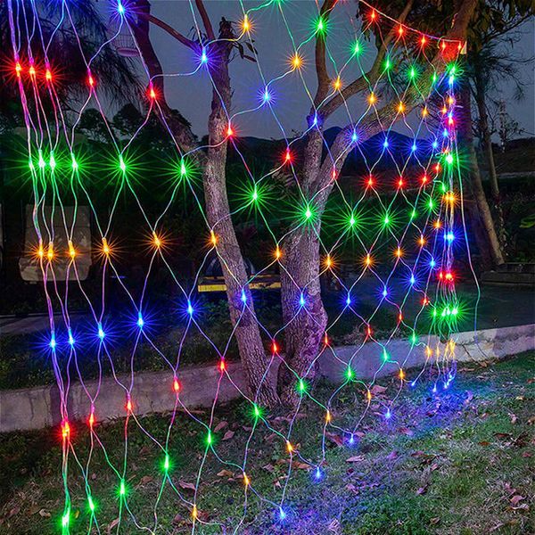 strings led net light 6*4m 3*2m 1.5m*1.5m mesh fairy string christmas party wedding year garland outdoor garden decoration
strings led net light 6*4m 3*2m 1.5m*1.5m mesh fairy string christmas party wedding year garland outdoor garden decoration