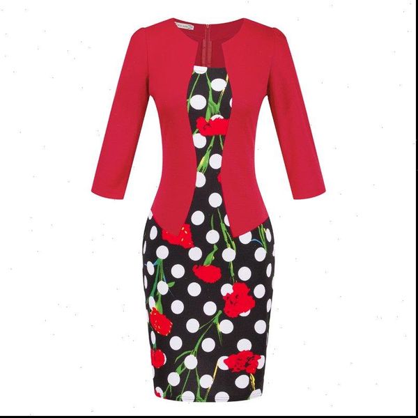 autumn pencil dress office elegant plus size black red fashion female bodycon vestido ladies work wear vintage women clothes, Black;gray
autumn pencil dress office elegant plus size black red fashion female bodycon vestido ladies work wear vintage women clothes, Black;gray