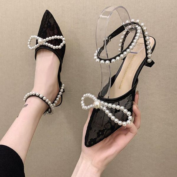 sandals lace heels women gladiator shoes white string bead high summer party dress buckles pumps, Black
sandals lace heels women gladiator shoes white string bead high summer party dress buckles pumps, Black