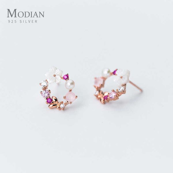 original brand round pink flower zircon stud earrings fashion charm genuine 925 sterling silver fine jewelry korean gift 210707, Golden;silver
original brand round pink flower zircon stud earrings fashion charm genuine 925 sterling silver fine jewelry korean gift 210707, Golden;silver
