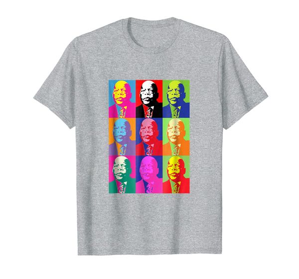 john lewis shirt civil rights leader activist congressman, White;black 
john lewis shirt civil rights leader activist congressman, White;black
