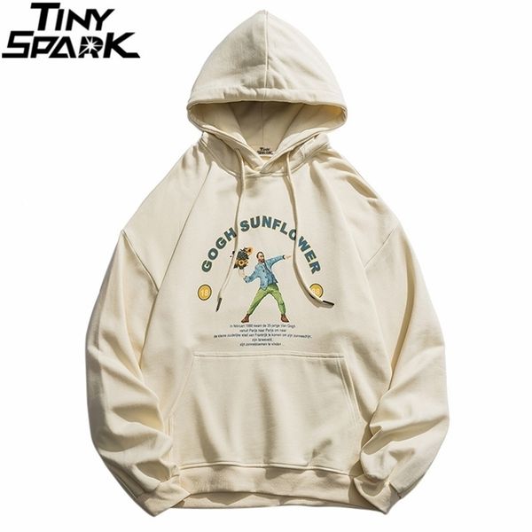 men hip hop funny hoodie sweatshirt van gogh sunflower harajuku streetwear hooded pullover cotton autumn retro hoodie beige 201020, Black
men hip hop funny hoodie sweatshirt van gogh sunflower harajuku streetwear hooded pullover cotton autumn retro hoodie beige 201020, Black