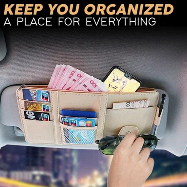 car organizer multifunctional sun visor storage pouch sunglasses holder card sunshade styling
car organizer multifunctional sun visor storage pouch sunglasses holder card sunshade styling