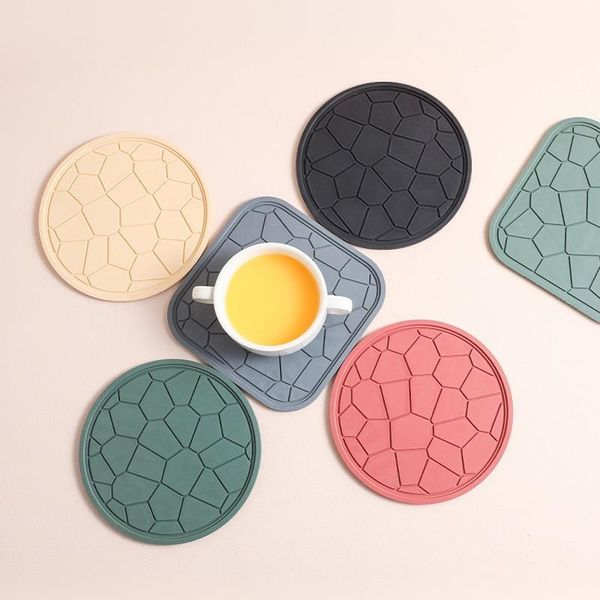 mats & pads 1pc tpr tableware pad placemat table mat heat insulation non-slip coffee coasters round square resistant drink mug
mats & pads 1pc tpr tableware pad placemat table mat heat insulation non-slip coffee coasters round square resistant drink mug