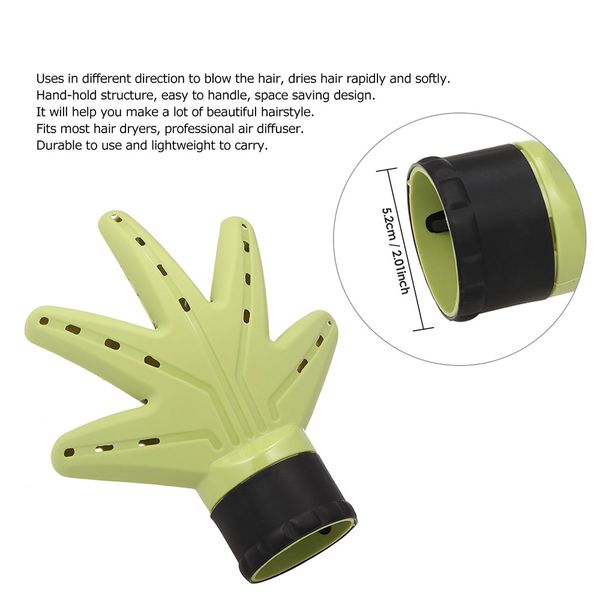hair dryer diffuser hand shape plastic professional hairdressing tool salon hairstyling accessory for curly hair
hair dryer diffuser hand shape plastic professional hairdressing tool salon hairstyling accessory for curly hair