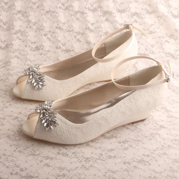 dress shoes lace ivory wedge for wedding peep toe ankle strap ladies court, Black
dress shoes lace ivory wedge for wedding peep toe ankle strap ladies court, Black