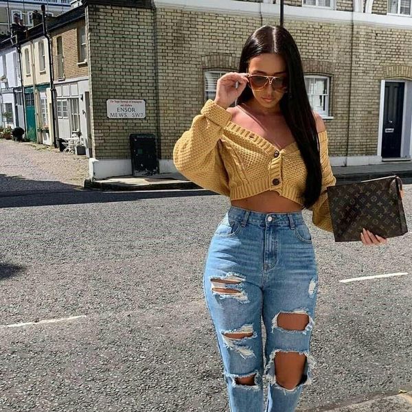 new fashion women knitted casual cardigan ladies open front long sleeve sweater solid button short coat crocheted outwear autumn, White;black
new fashion women knitted casual cardigan ladies open front long sleeve sweater solid button short coat crocheted outwear autumn, White;black