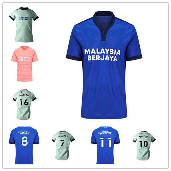 kids kit 21 22 cardiff soccer jersey home away rose pink city moore giles colwill ralls 2021 2022 football shirts blue men set pack bacuna f, Black;yellow
kids kit 21 22 cardiff soccer jersey home away rose pink city moore giles colwill ralls 2021 2022 football shirts blue men set pack bacuna f, Black;yellow
