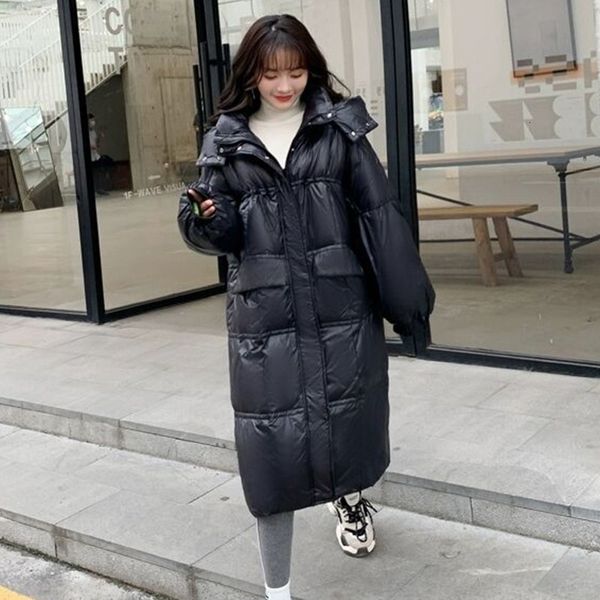 2021 New Winter Women Hooded Loose Long Pink Parkas Casual Female 90% White Duck Down Coat Thick Warm Windproof Outwear E221, Black
2021 New Winter Women Hooded Loose Long Pink Parkas Casual Female 90% White Duck Down Coat Thick Warm Windproof Outwear E221, Black