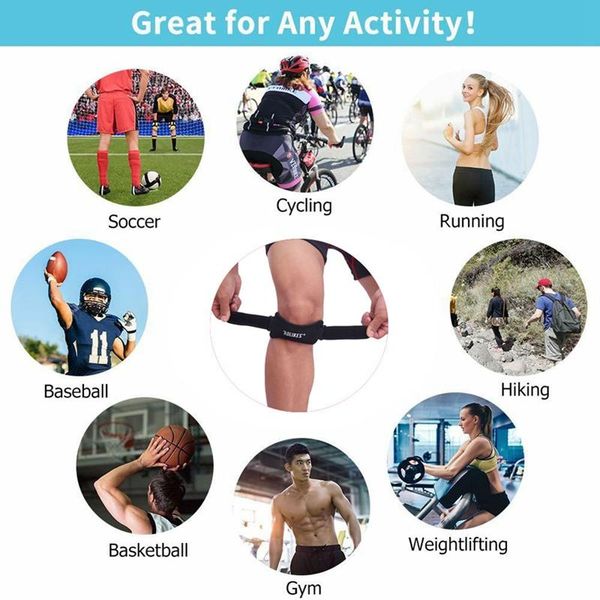 elbow & knee pads est arrival1pcs adjustable patellar tendon support strap band brace for running basketball, Black;gray
elbow & knee pads est arrival1pcs adjustable patellar tendon support strap band brace for running basketball, Black;gray