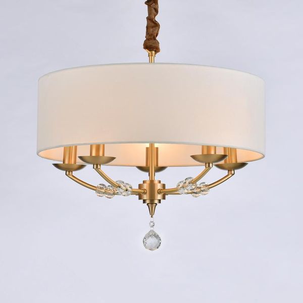 pendant lamps all copper simple living room dining bedroom study design fabric crystal chandelier
pendant lamps all copper simple living room dining bedroom study design fabric crystal chandelier