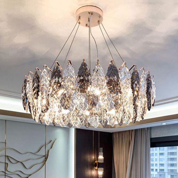 modern round petal crystal chandelier living room led lighting e14 decorative light dining room bedroom home ceiling chandelier
modern round petal crystal chandelier living room led lighting e14 decorative light dining room bedroom home ceiling chandelier