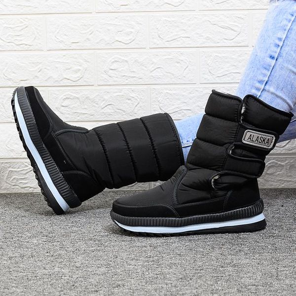 boots women's snow platform winter thick plush waterproof motorcycle brand women shoes warm fur botas, Black
boots women's snow platform winter thick plush waterproof motorcycle brand women shoes warm fur botas, Black