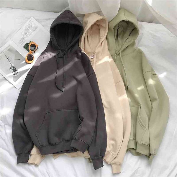 privathinker woman's sweatshirts solid 12 colors korean female hooded pullovers 2020 cotton thicken warm oversized hoodies women, Black
privathinker woman's sweatshirts solid 12 colors korean female hooded pullovers 2020 cotton thicken warm oversized hoodies women, Black
