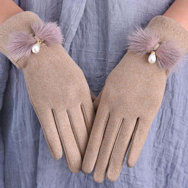 five fingers gloves women' pearl touch screen driving for sports winter bow plus velvet thicken full finger warm cycling mitte, Blue;gray
five fingers gloves women' pearl touch screen driving for sports winter bow plus velvet thicken full finger warm cycling mitte, Blue;gray