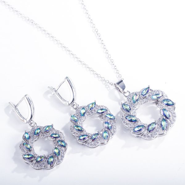 selling jewelry japan and south korea fashion colorful aaa zircon sweet trap chain pendant earrings two-piece set, Black
selling jewelry japan and south korea fashion colorful aaa zircon sweet trap chain pendant earrings two-piece set, Black