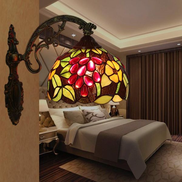 wall lamp european vintage stained glass grapes luminaria de parede stairs corridor balcony bathroom mirror light bedside
wall lamp european vintage stained glass grapes luminaria de parede stairs corridor balcony bathroom mirror light bedside