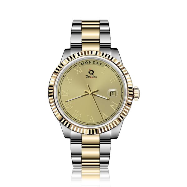 men's luxury automatic mechanical watch m228238-0006 requin week date triangle pit bezel gold silver stainless steel case waterproof sa, Slivery;brown
men's luxury automatic mechanical watch m228238-0006 requin week date triangle pit bezel gold silver stainless steel case waterproof sa, Slivery;brown