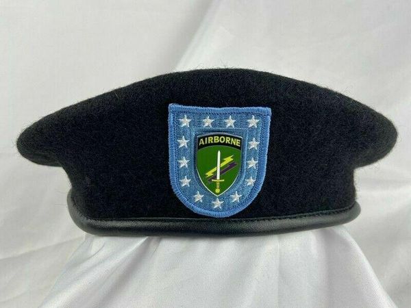 berets us army infantry regiment wool black beret airborne command division military hat, Blue;gray
berets us army infantry regiment wool black beret airborne command division military hat, Blue;gray