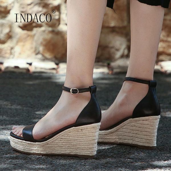 sandals 2021 women platform leather summer shoes ankle strap 8cm wedges plus size 33-40, Black
sandals 2021 women platform leather summer shoes ankle strap 8cm wedges plus size 33-40, Black