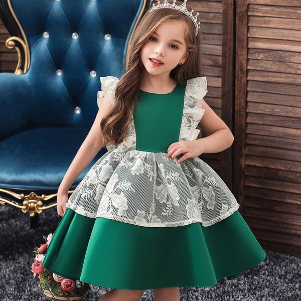 flower girl wedding party dinner lace pompon dress baby girl exchange dinner first party dress birthday dress vestidos de fiesta, White;pink
flower girl wedding party dinner lace pompon dress baby girl exchange dinner first party dress birthday dress vestidos de fiesta, White;pink