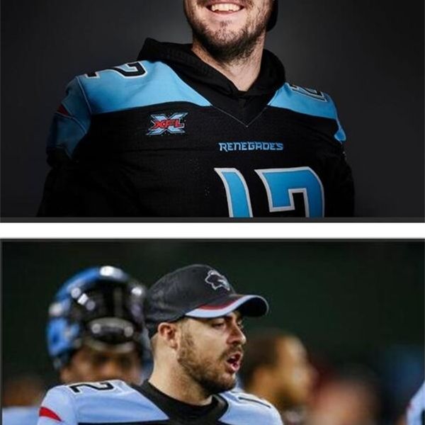 rare custom xfl new style 2020 dallass renegades #12 landry jones college xfl football jersey size s-4xl or custom any name or number jersey, Black
rare custom xfl new style 2020 dallass renegades #12 landry jones college xfl football jersey size s-4xl or custom any name or number jersey, Black