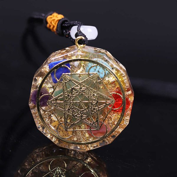 7 chakra energy pendant orgonite necklace reiki energy pendant yoga meditation necklace resin jewelry for women men x0707, Silver
7 chakra energy pendant orgonite necklace reiki energy pendant yoga meditation necklace resin jewelry for women men x0707, Silver