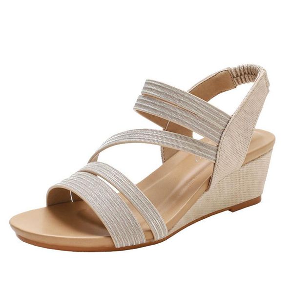 brand new fashion gladiator women sandals wedges ladies elegant casual heels summer shoes footwear for girl, Black
brand new fashion gladiator women sandals wedges ladies elegant casual heels summer shoes footwear for girl, Black