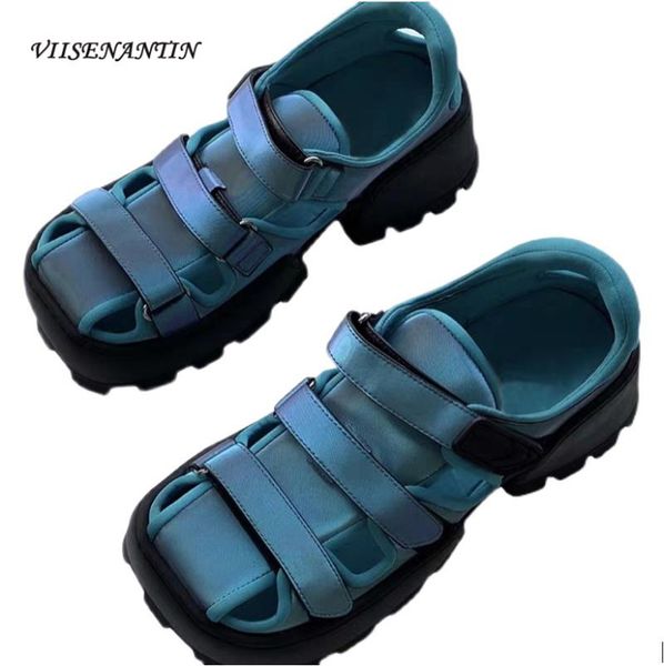 sandals summer solid color square head cross straps big sponge cake thick-soled sports all-match shoes fashion, Black
sandals summer solid color square head cross straps big sponge cake thick-soled sports all-match shoes fashion, Black