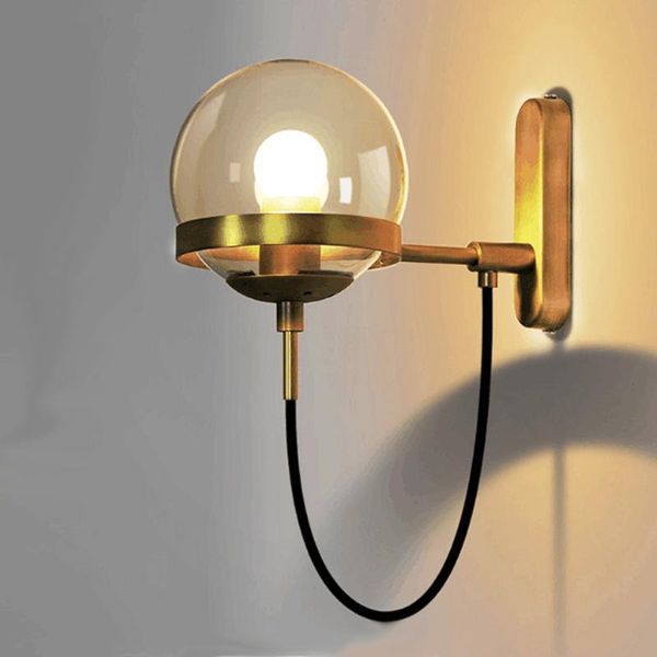 wall lamp european style bedroom bedside living room led transparent glass mounted lamps
wall lamp european style bedroom bedside living room led transparent glass mounted lamps