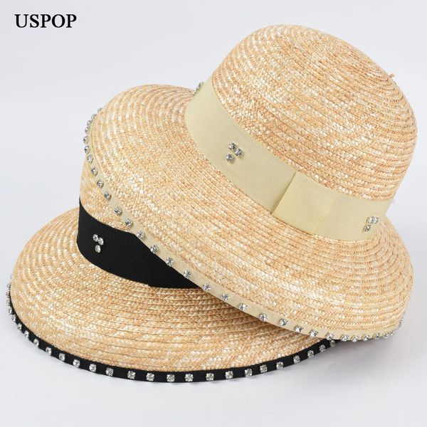 2021 new vintage diamond bell shaped women wide brim sun female summer hats natural wheat straw beach hat xab6, Blue;gray
2021 new vintage diamond bell shaped women wide brim sun female summer hats natural wheat straw beach hat xab6, Blue;gray