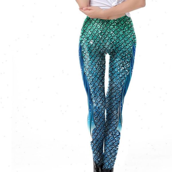 3d women mermaid fish scale digital print ladies leggings plus size fitness legging elastic woman pants, Black
3d women mermaid fish scale digital print ladies leggings plus size fitness legging elastic woman pants, Black
