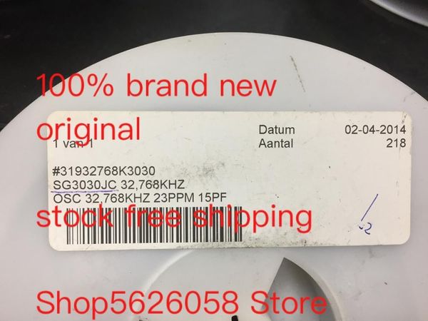 smart power plugs sg3030jc32-768khz sg3030jc smd 100% original 10pcs-100pcs/lot stock
smart power plugs sg3030jc32-768khz sg3030jc smd 100% original 10pcs-100pcs/lot stock