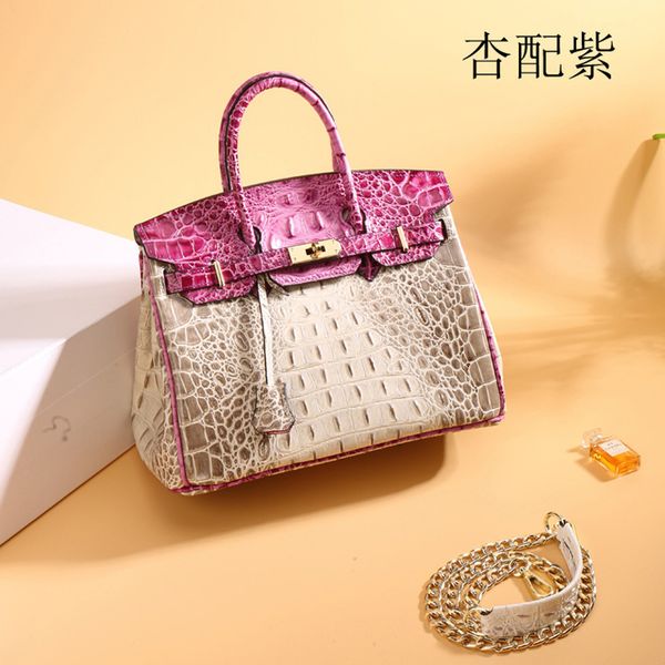 purse sale leather women's alligator pattern color contrast portable messenger bag
purse sale leather women's alligator pattern color contrast portable messenger bag