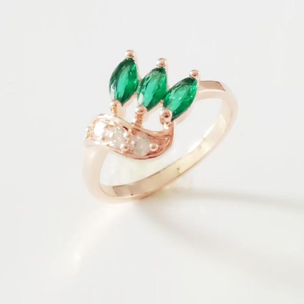cluster rings designs for women 585 gold colored green cubic zircon bohemia style fashionable jewelry ornaments, Golden;silver
cluster rings designs for women 585 gold colored green cubic zircon bohemia style fashionable jewelry ornaments, Golden;silver