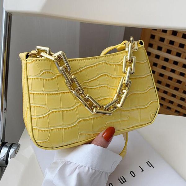 evening bags luxury stone pattern shoulder for women thick chain handbags ladies fashion underarm bag cross body female baguette
evening bags luxury stone pattern shoulder for women thick chain handbags ladies fashion underarm bag cross body female baguette