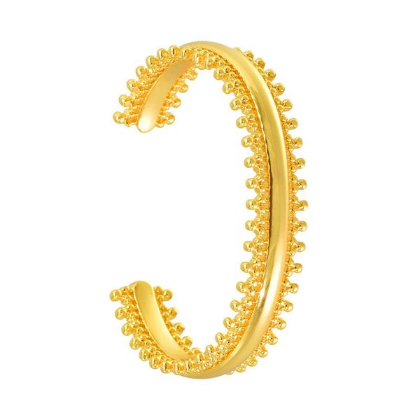 bangle trendy simple gold bracelets for women charming metal party jewelry cuff punk wedding gift accessories, Black
bangle trendy simple gold bracelets for women charming metal party jewelry cuff punk wedding gift accessories, Black
