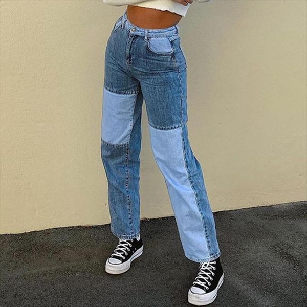 patchwork straight jeans baggy womens pant vintage high waist boyfriends mom y2k denim distressed streetwear female, Black;white
patchwork straight jeans baggy womens pant vintage high waist boyfriends mom y2k denim distressed streetwear female, Black;white