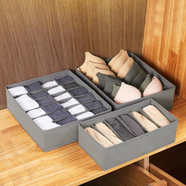 storage drawers 3pcs multi-size bra underwear organizer foldable home box non-woven wardrobe drawer closet for scarfs sock
storage drawers 3pcs multi-size bra underwear organizer foldable home box non-woven wardrobe drawer closet for scarfs sock