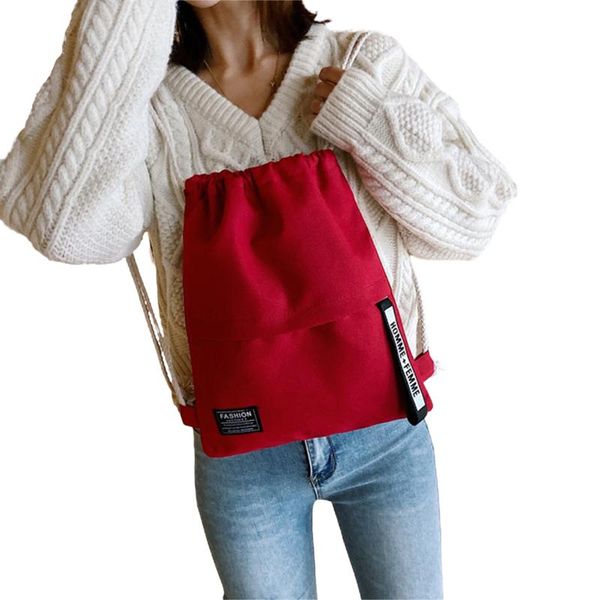 women shoulder drawstring bags korean drawing straps closure solid bag adjustable strap wild canvas bag
women shoulder drawstring bags korean drawing straps closure solid bag adjustable strap wild canvas bag
