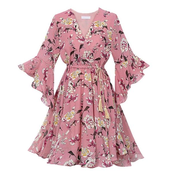 casual dresses 2021 fashion womens floral leaf printed butterfly sleeve chiffon summer v-neck beach mini elegant dress sundress, Black;gray
casual dresses 2021 fashion womens floral leaf printed butterfly sleeve chiffon summer v-neck beach mini elegant dress sundress, Black;gray