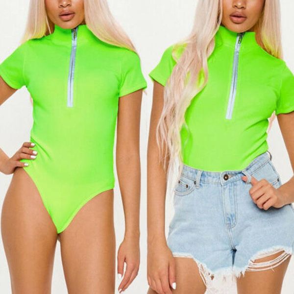 women's jumpsuits & rompers 2021 brand fashion women zipper romper jumpsuit bodysuit stretch leotard blouse t-shirt uk, Black;white
women's jumpsuits & rompers 2021 brand fashion women zipper romper jumpsuit bodysuit stretch leotard blouse t-shirt uk, Black;white